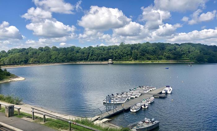 View from the waterside restaurant